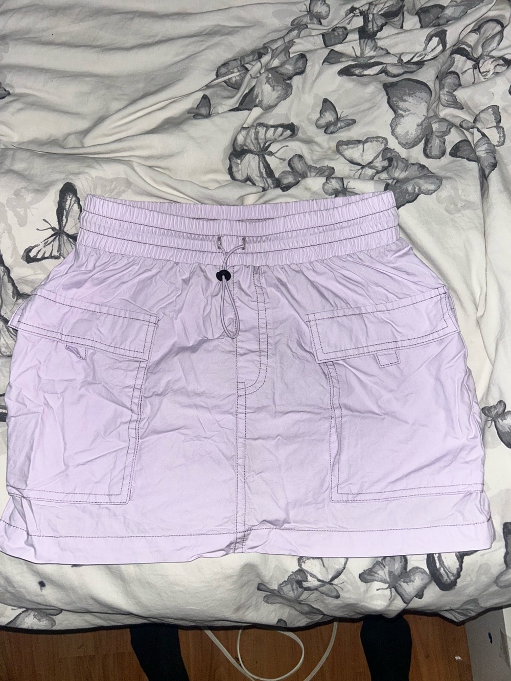 wild fable Lavender Cargo Mini Skirt
